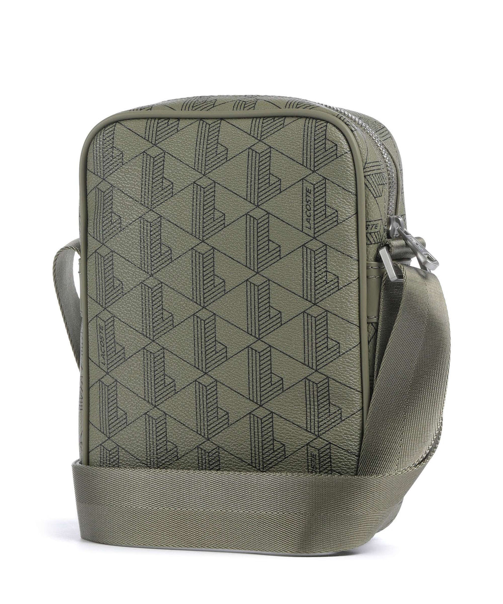 Lacoste The Blend Crossbody bag mono kaki/noir