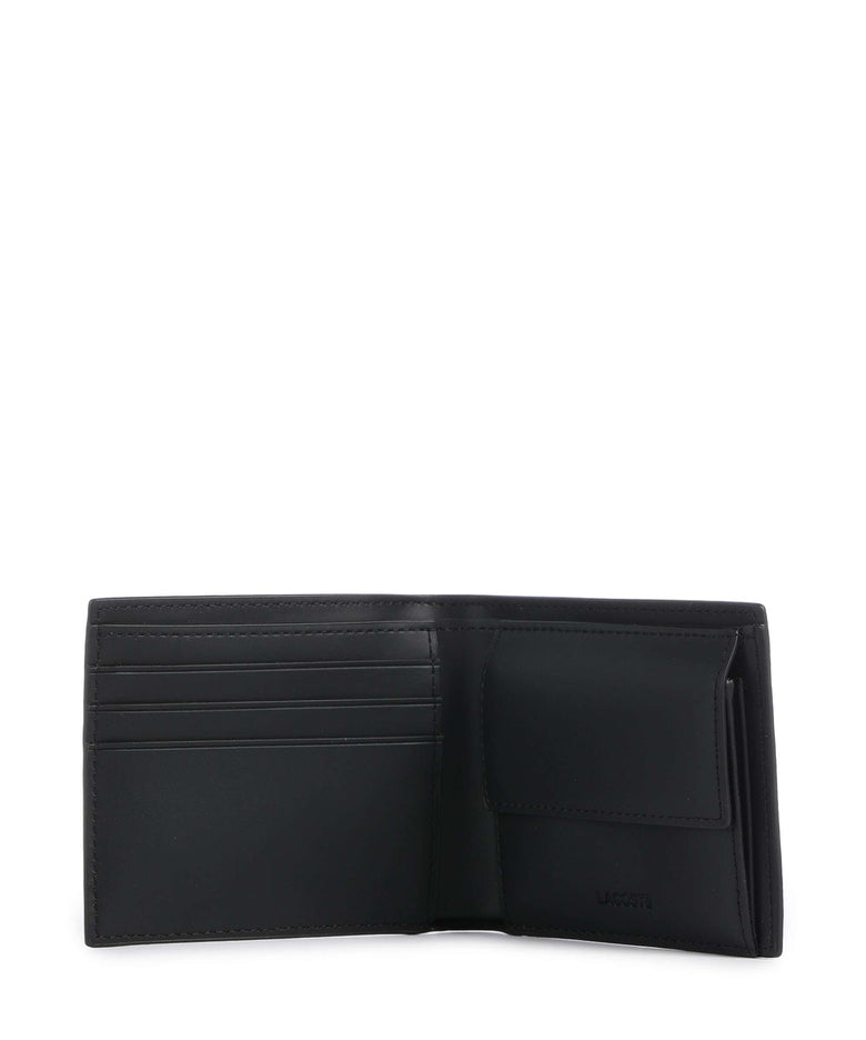 Lacoste The Blend Wallet monogram noir/gris