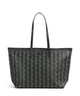 Lacoste Zely bolsa shopper mono noir/beige