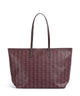 Lacoste Zely bolsa shopper mono winetasting damson