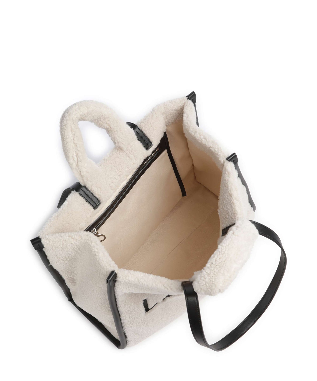 Lacoste Heritage Tote bag natural/noir