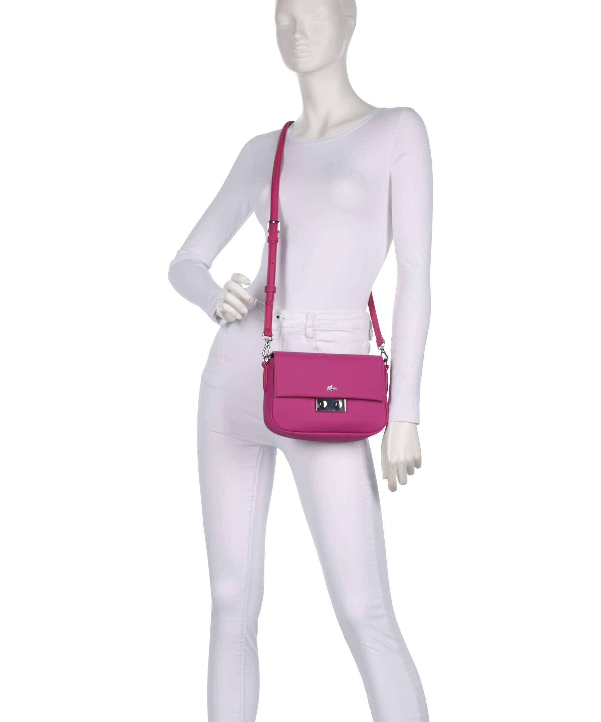 Lacoste Daily City Crossbody bag rubine