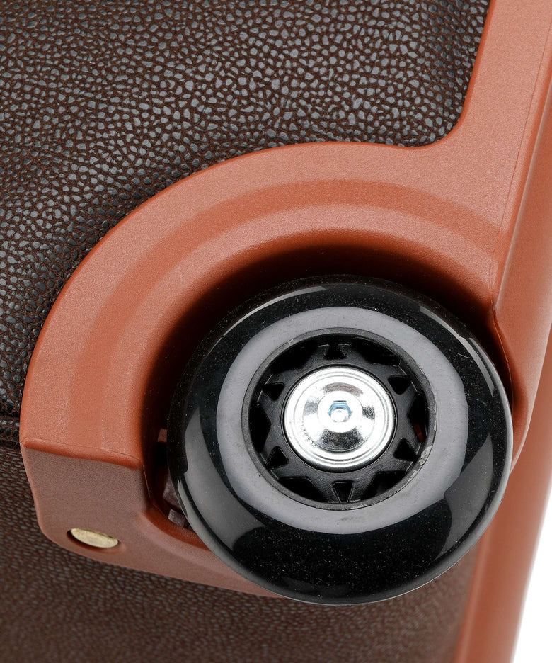 Jump Uppsala Soft Travel bag with wheels choco