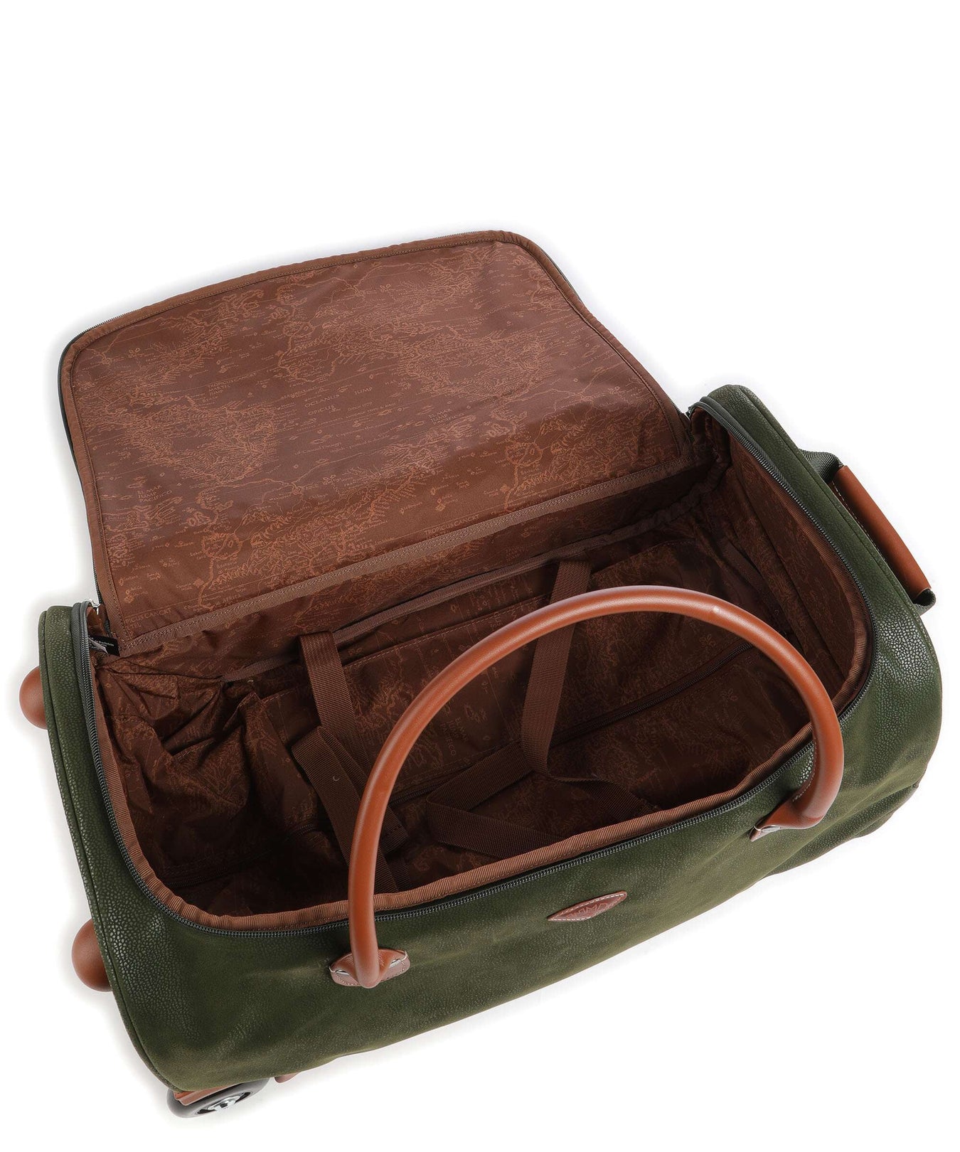 Jump Uppsala Soft Travel bag with wheels moss green