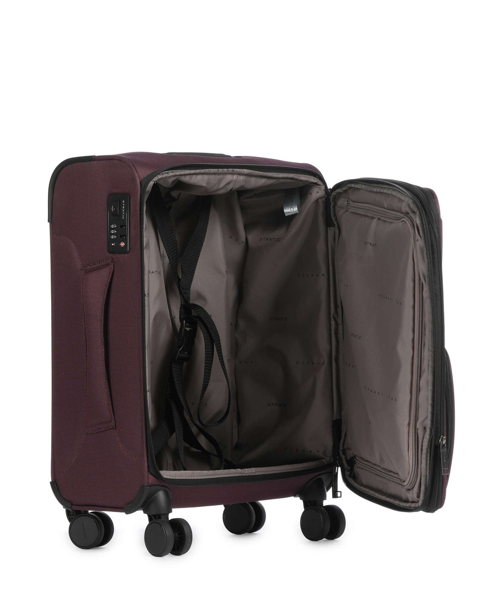 Stratic Bendigo Light+ Spinner (4 wheels) aubergine