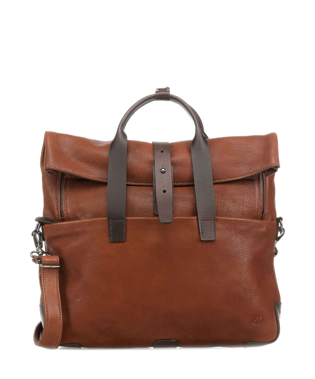 Harold's Mount Ivy Briefcase cognac/braun