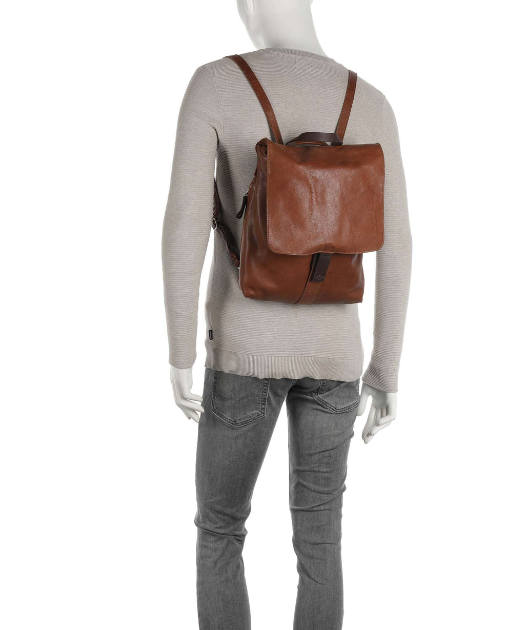 Harold's Lift Backpack bag cognac