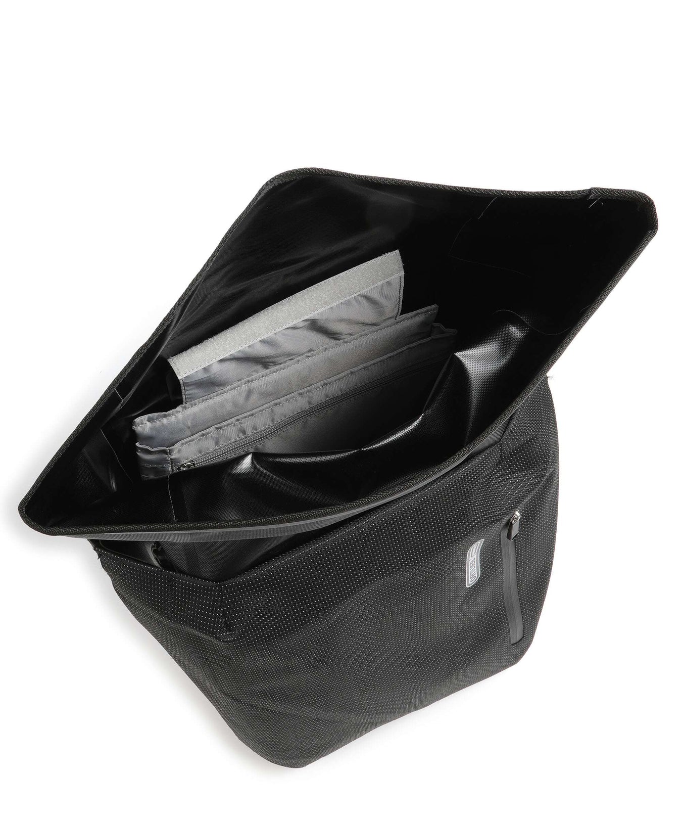 Ortlieb Vario High-Vis 26 Rolltop backpack black reflective