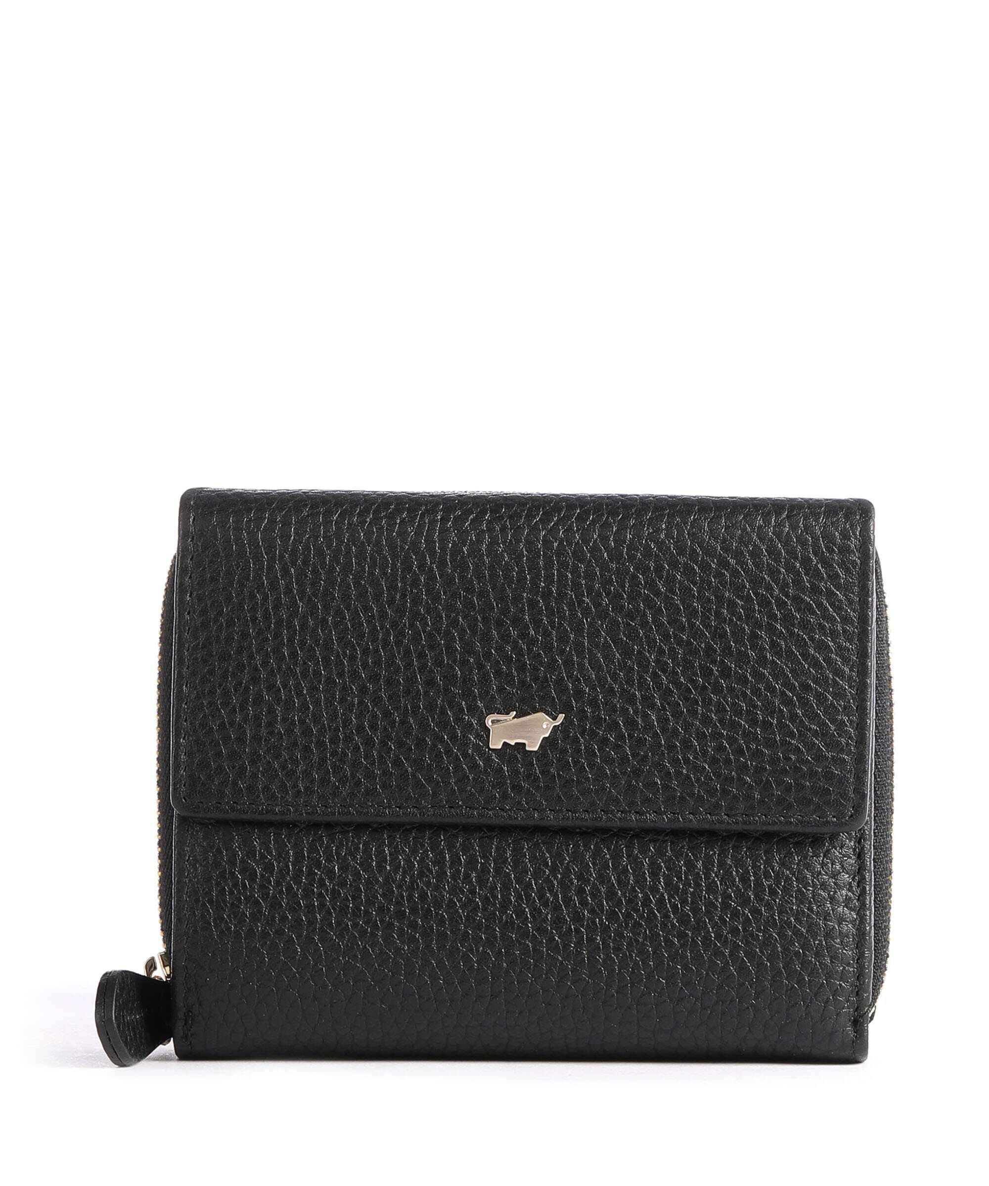 Braun Büffel Asti M Wallet schwarz