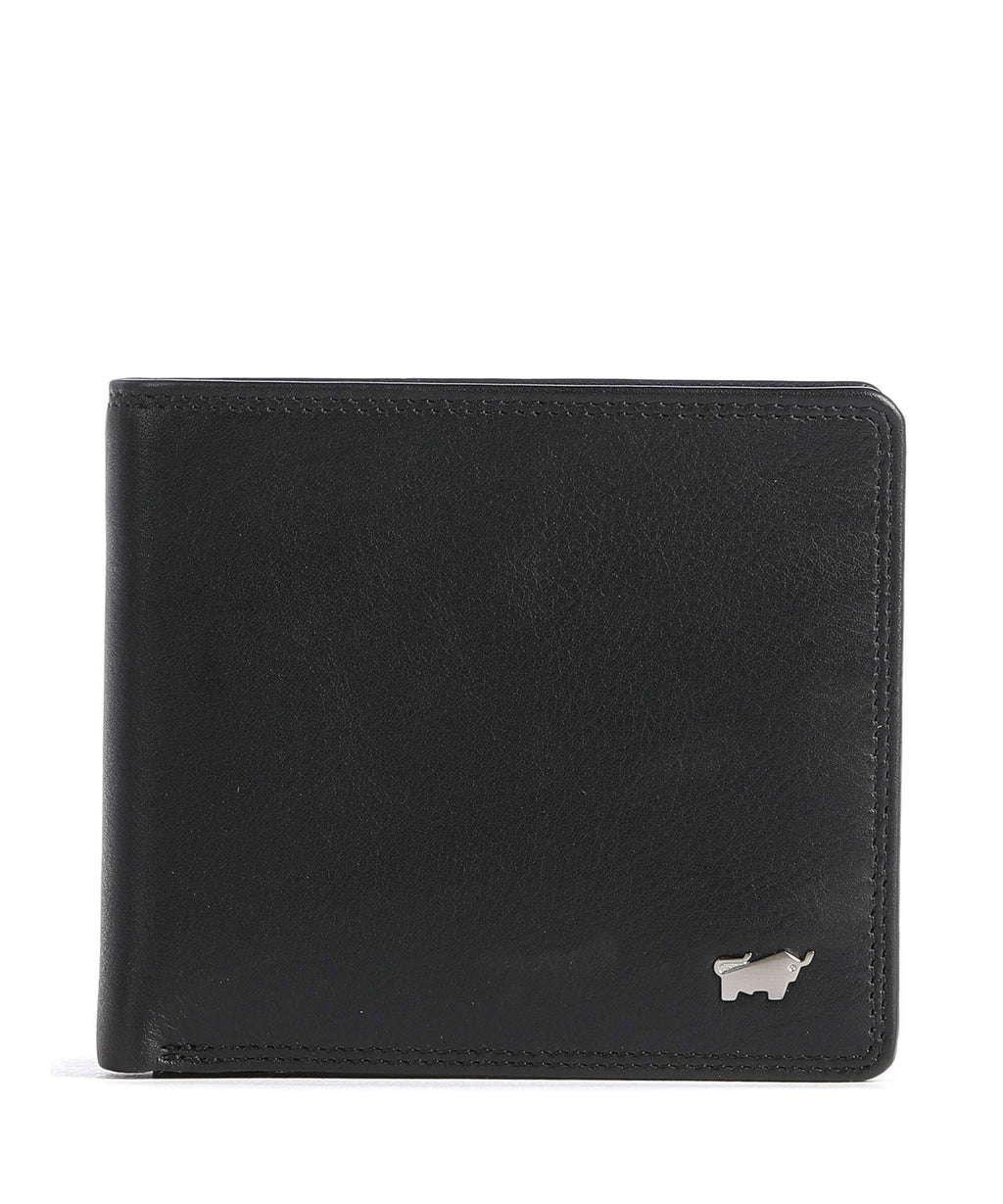 Braun Büffel Golf Secure Wallet schwarz