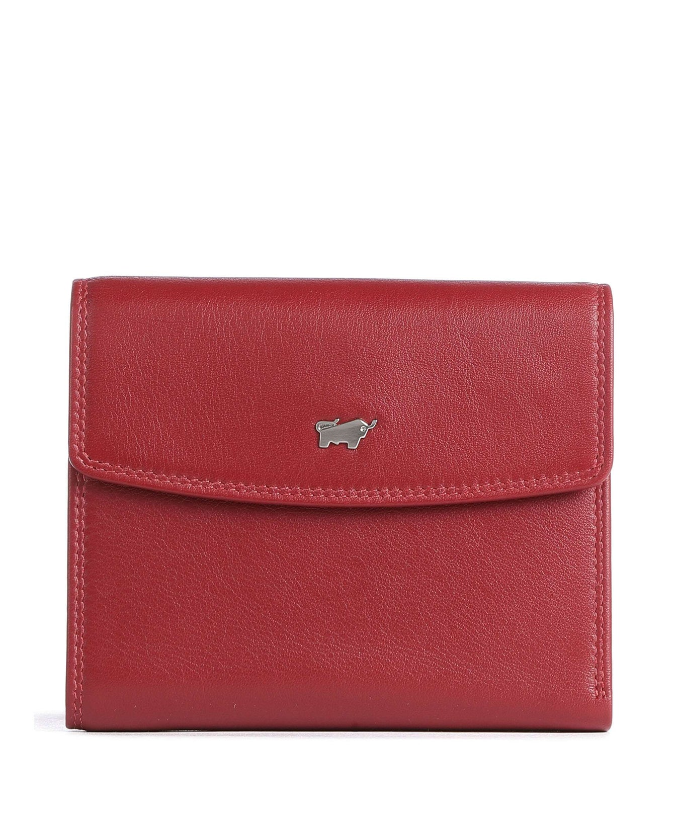 Braun Büffel Golf Secure RFID Wallet rot