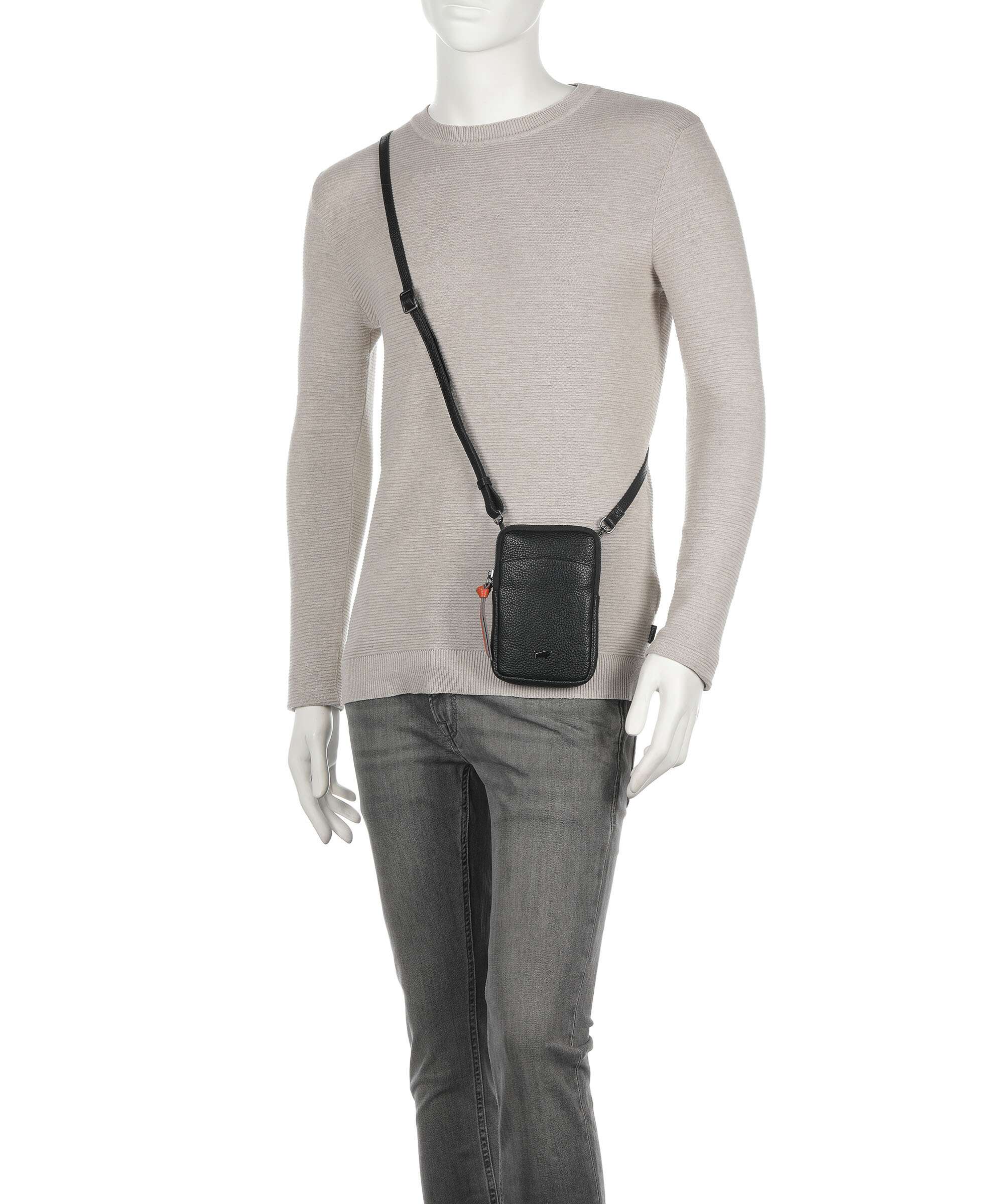 Braun Büffel Novara Phone bag schwarz