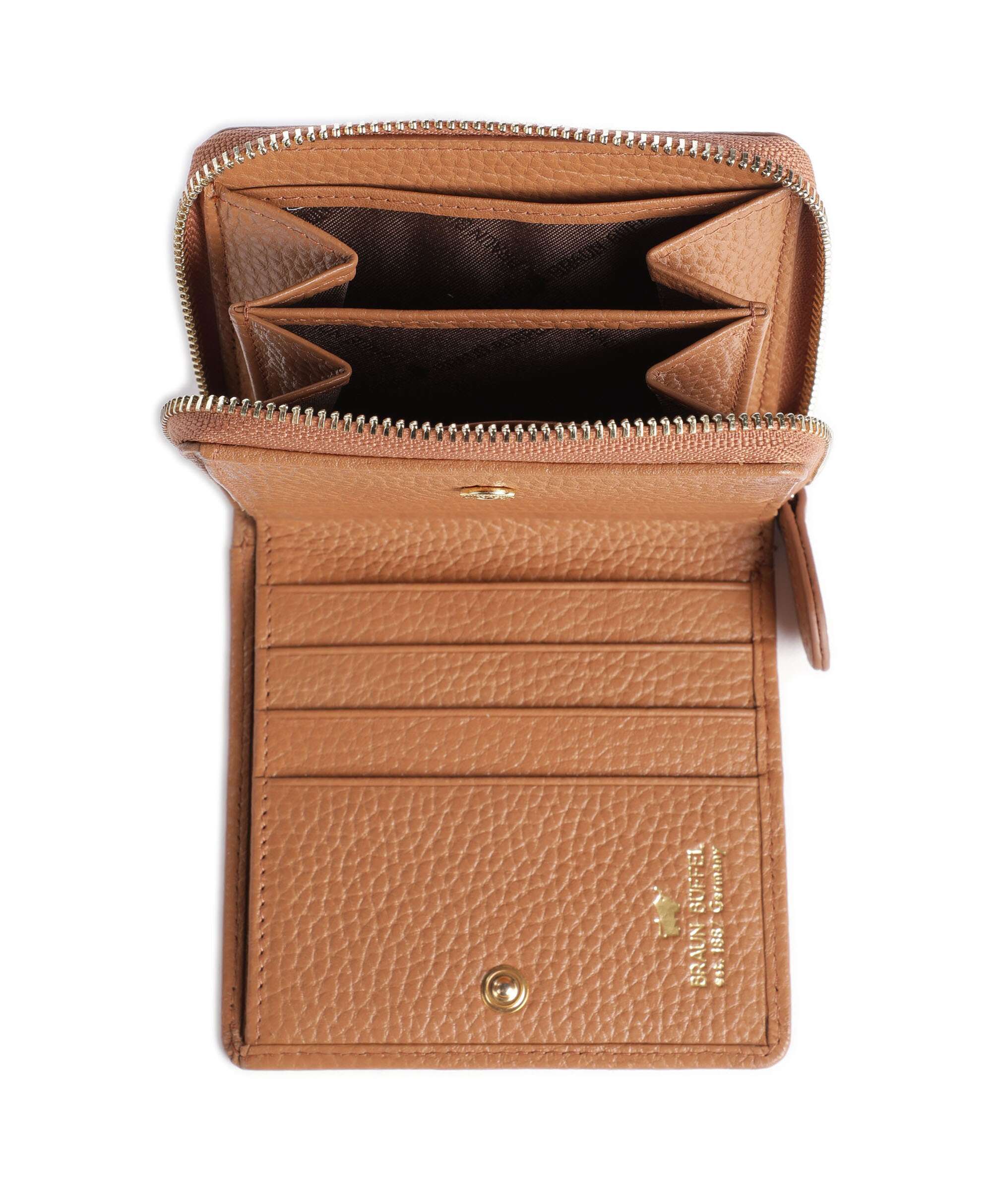 Braun Büffel Asti RFID Wallet cognac