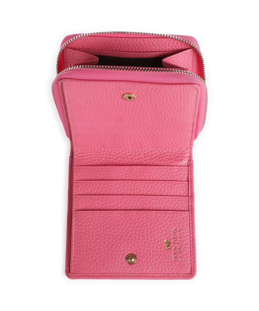Braun Büffel Asti Wallet meta pink