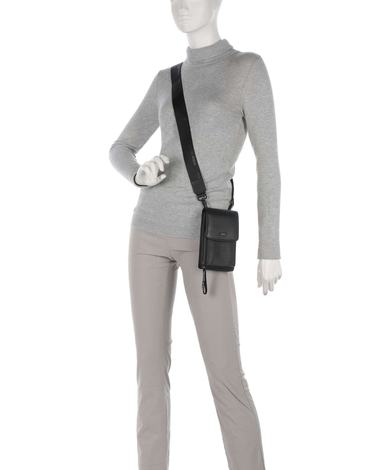 Braun Büffel Capri RFID Phone bag schwarz