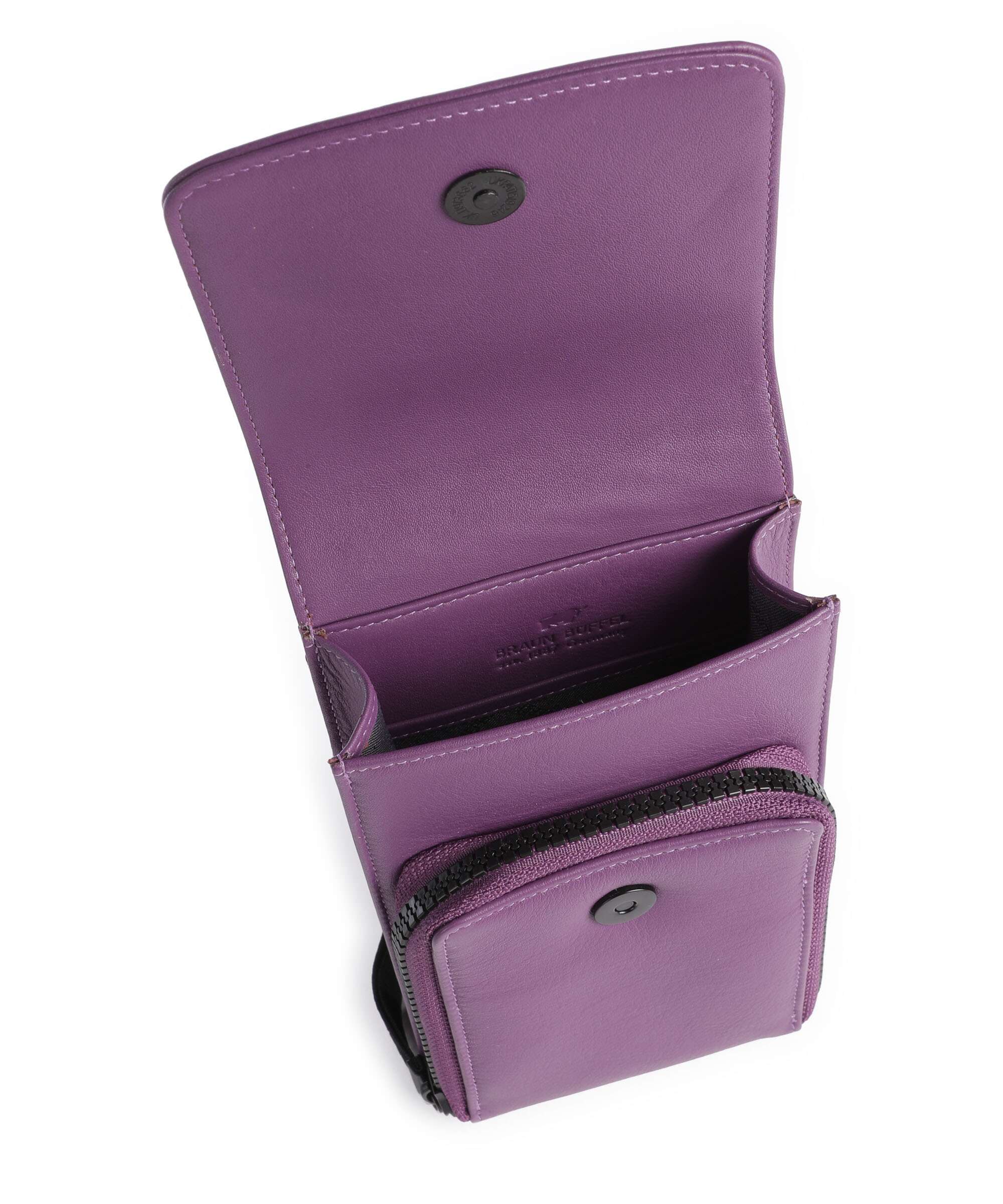Braun Büffel Capri RFID Phone bag viola