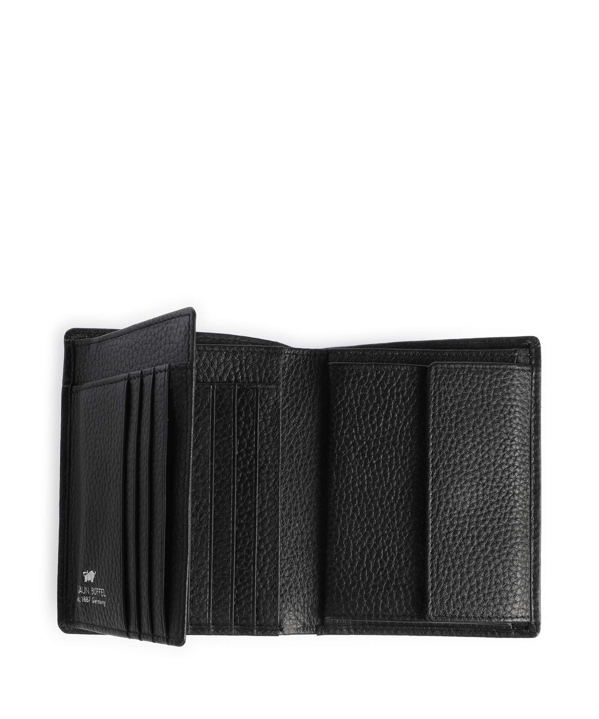Braun Büffel Theo RFID Wallet schwarz