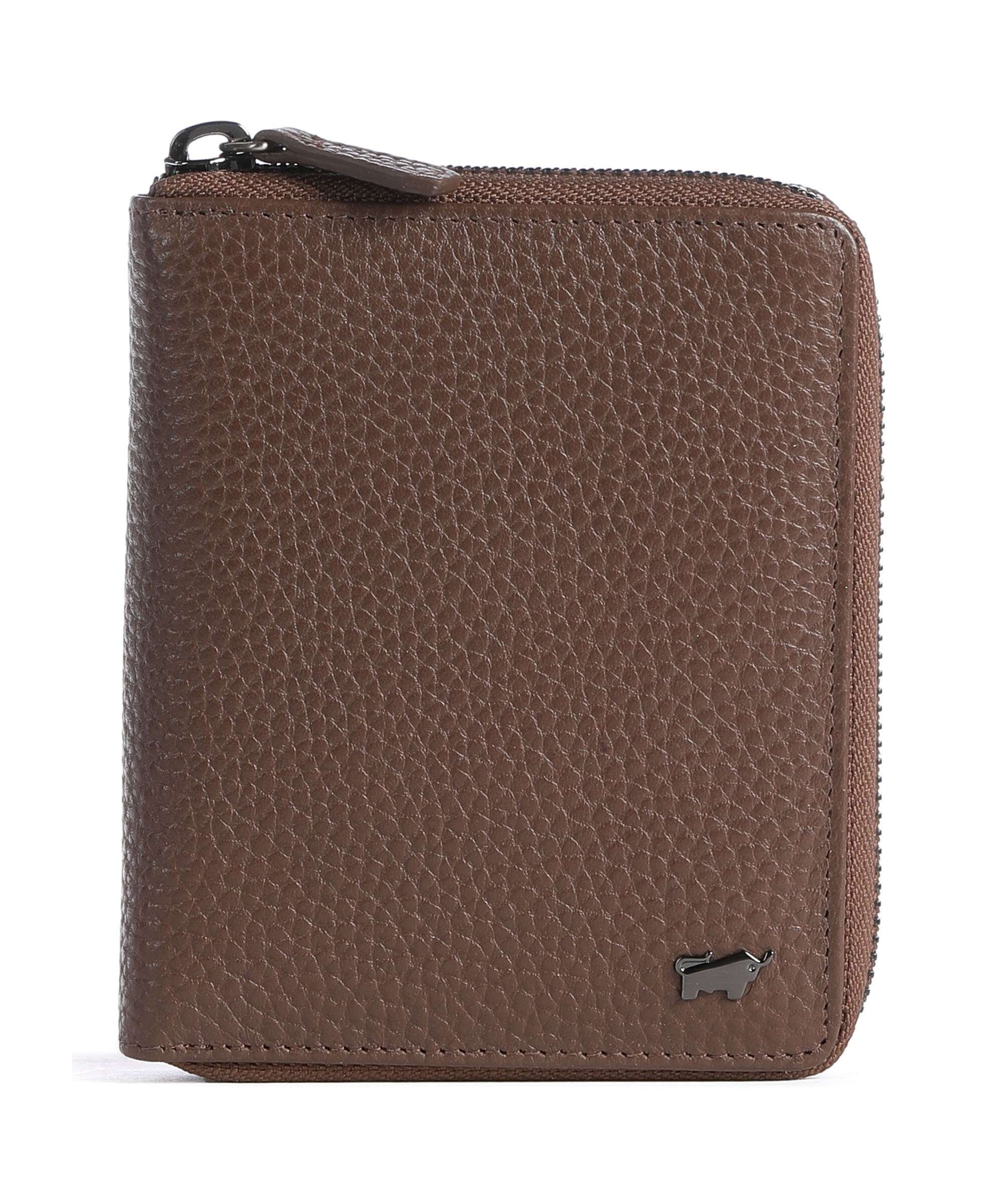 Braun Büffel Theo Wallet nut
