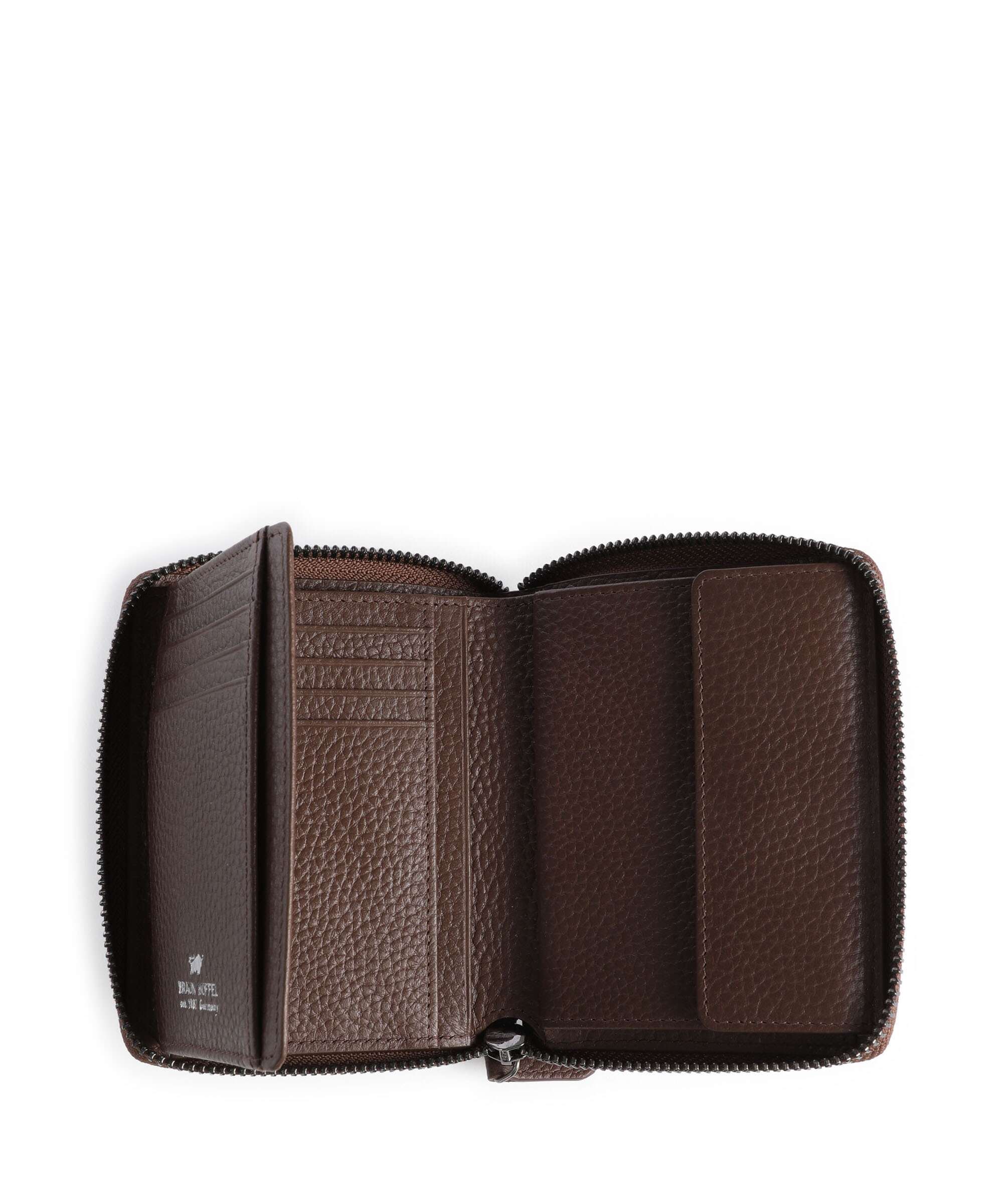 Braun Büffel Theo Wallet nut