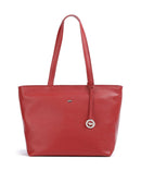 Braun Büffel Hanna bolsa shopper red