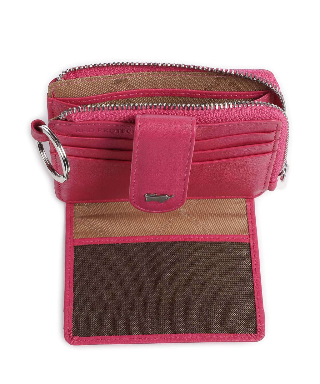 Braun Büffel Joy RFID Credit card holder passionfruit