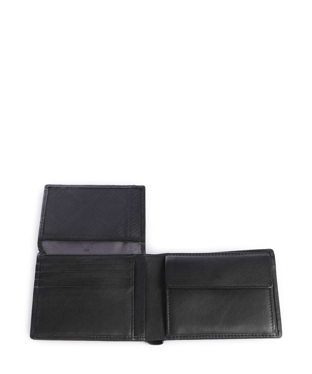 Braun Büffel Hannes Wallet black
