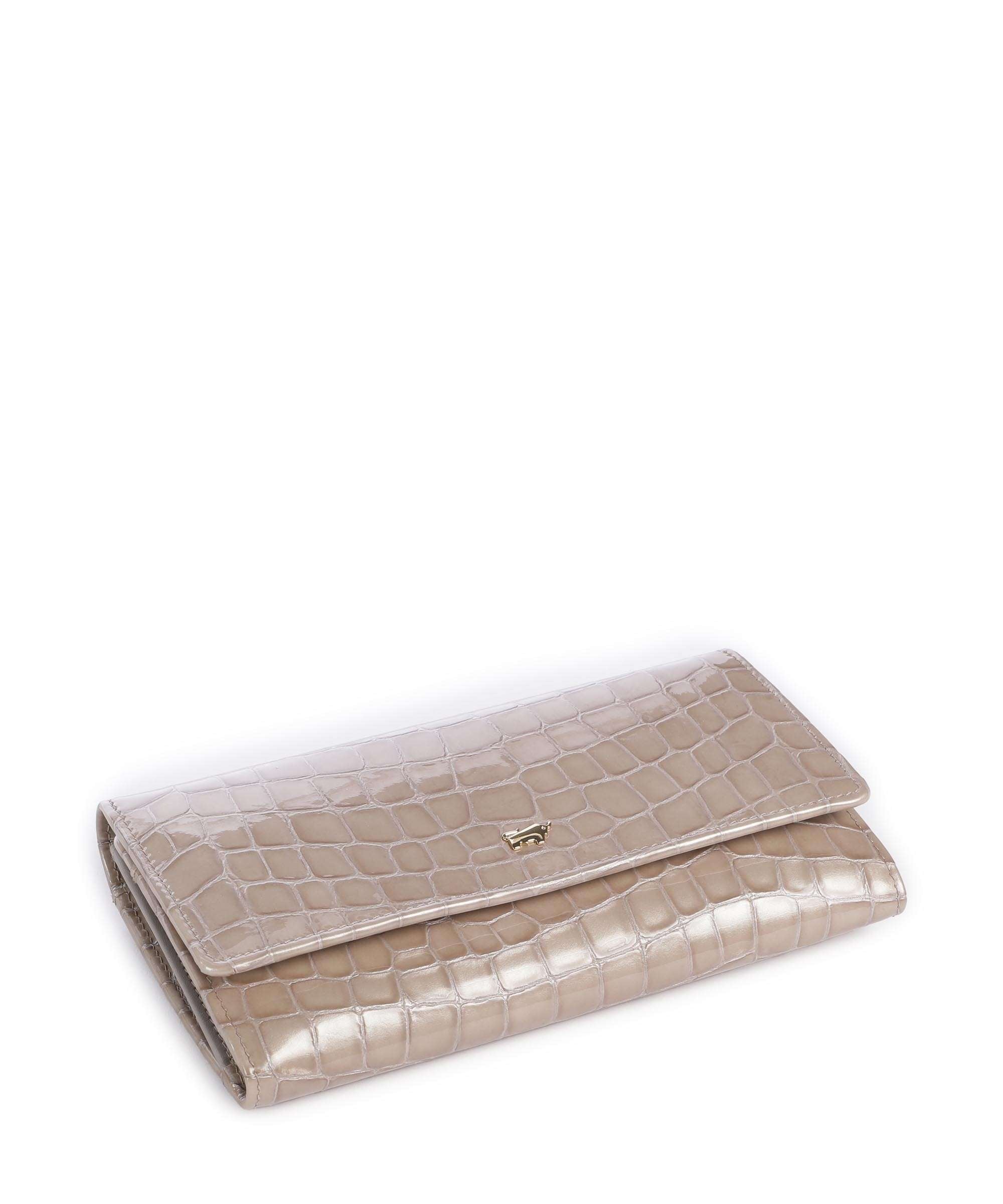 Braun Büffel Verona L Wallet sand