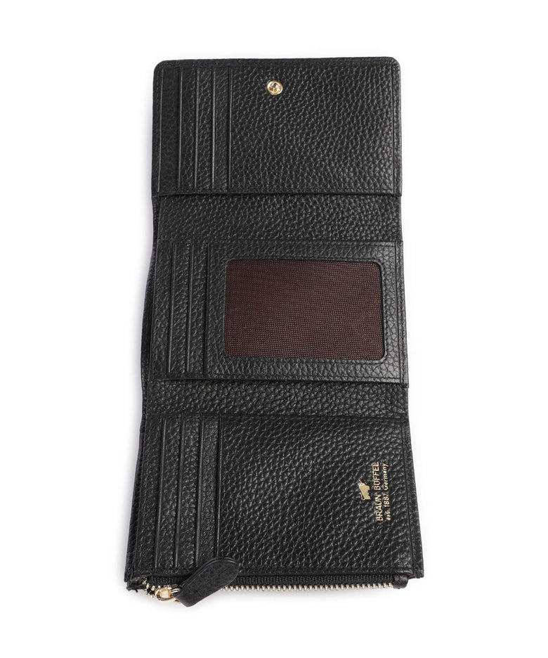 Braun Büffel Asti Wallet schwarz
