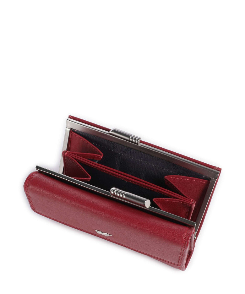 Braun Büffel Golf Wallet rot