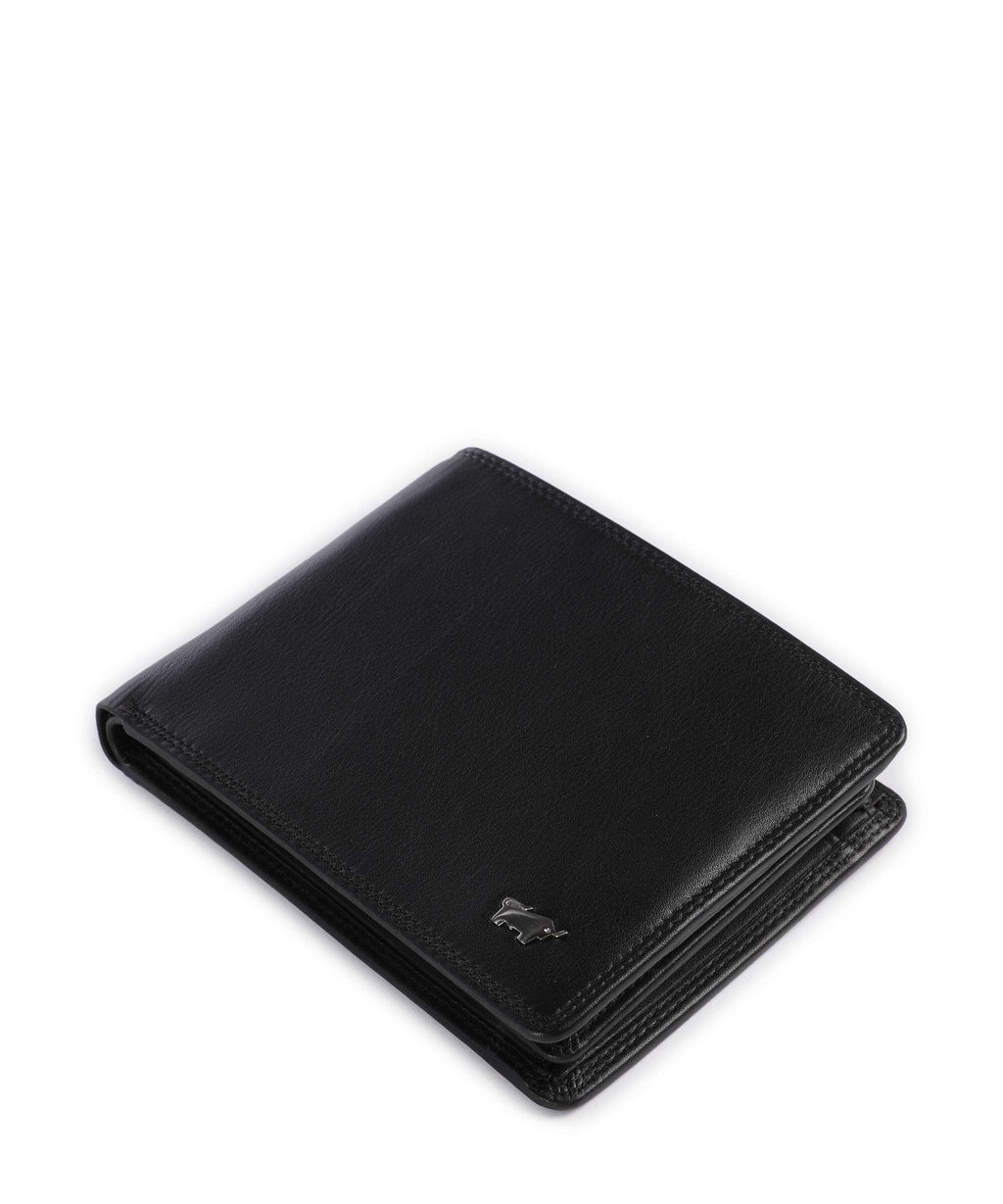 Braun Büffel Golf RFID Wallet schwarz