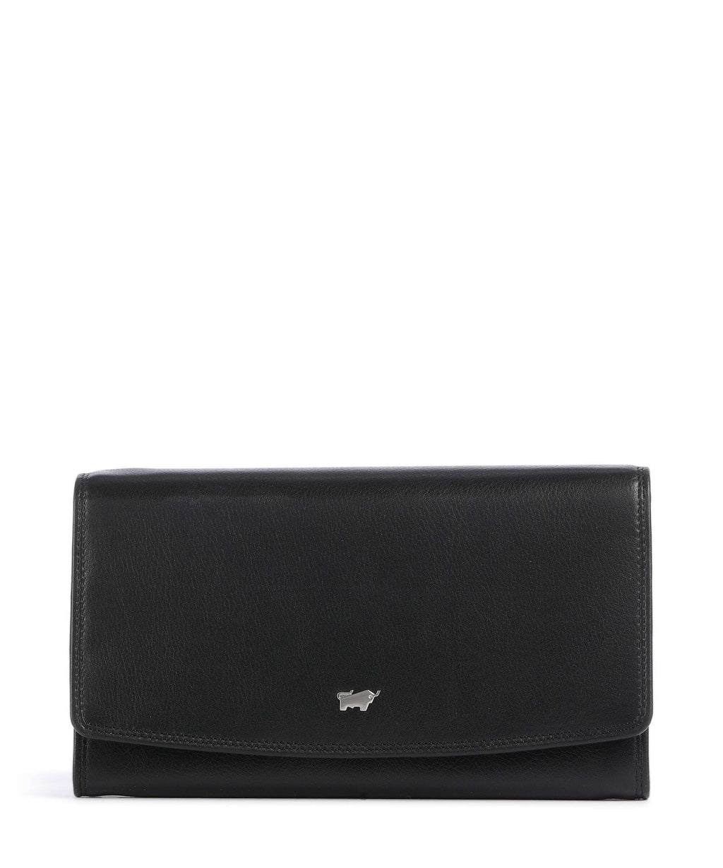 Braun Büffel Golf Wallet schwarz
