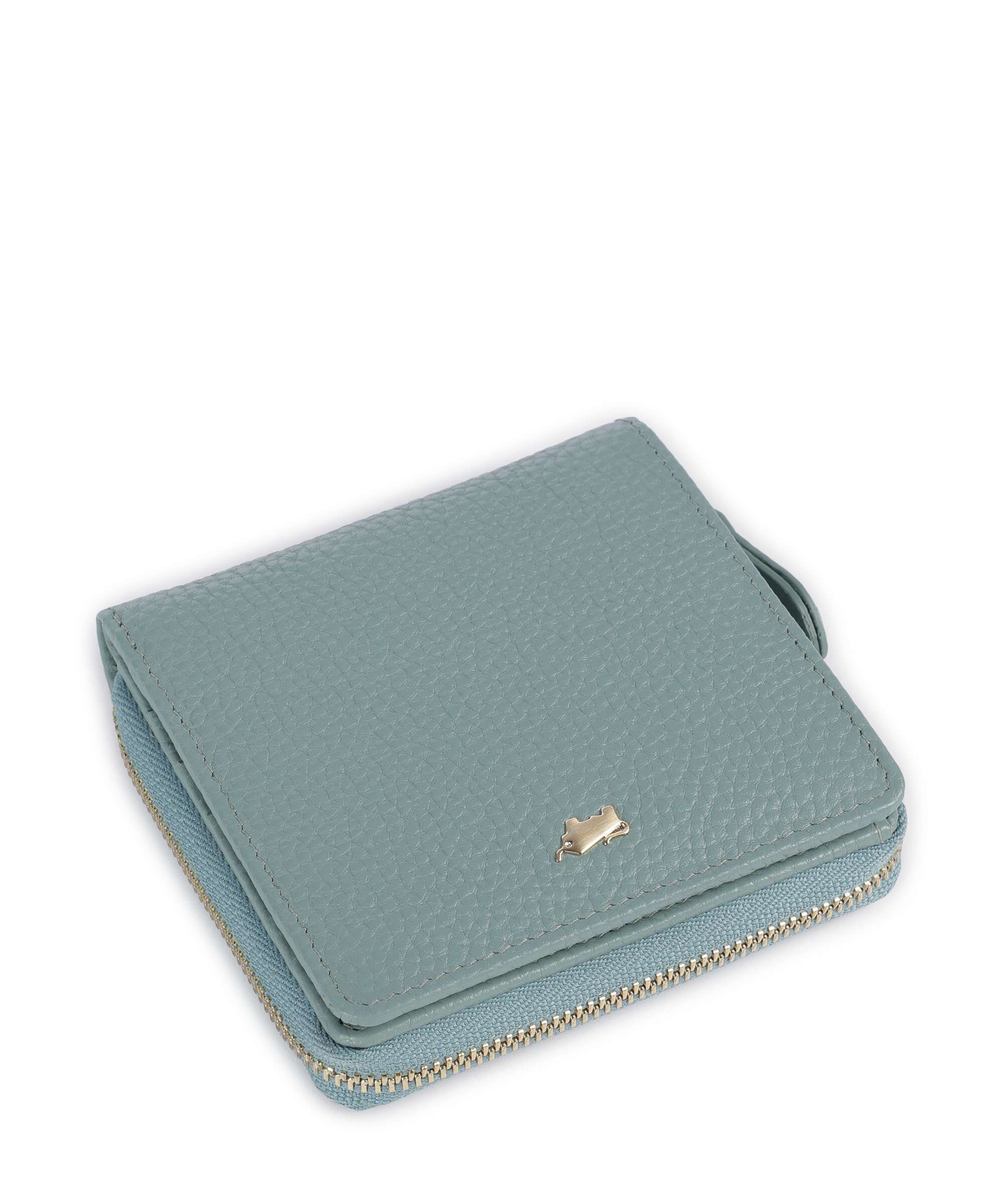 Braun Büffel Asti S Wallet green mistle