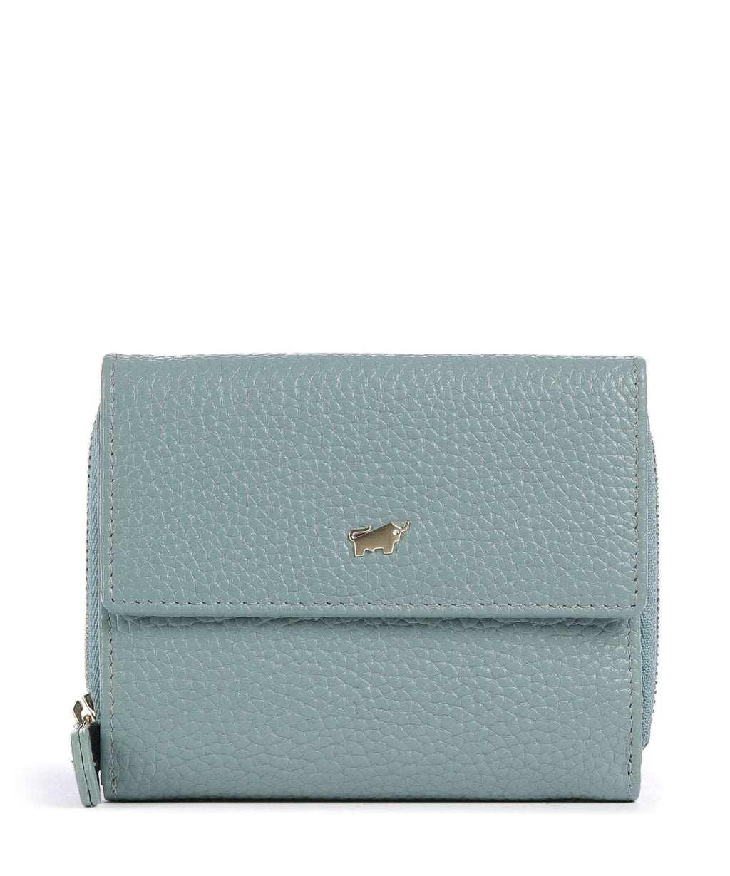 Braun Büffel Asti M Wallet green mistle