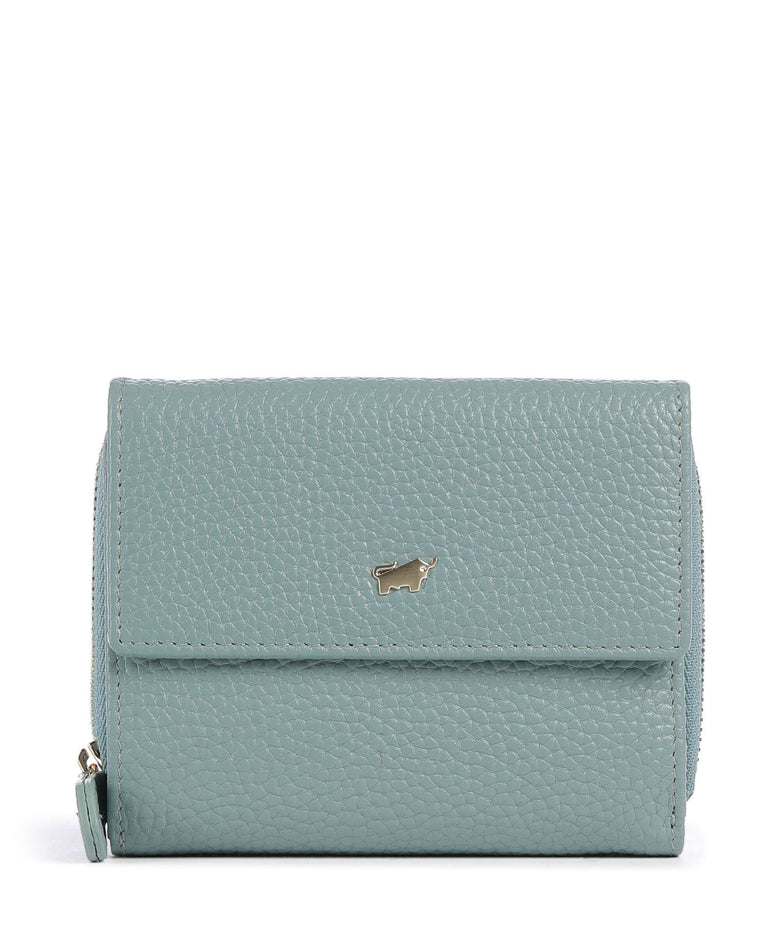 Braun Büffel Asti M Wallet green mistle
