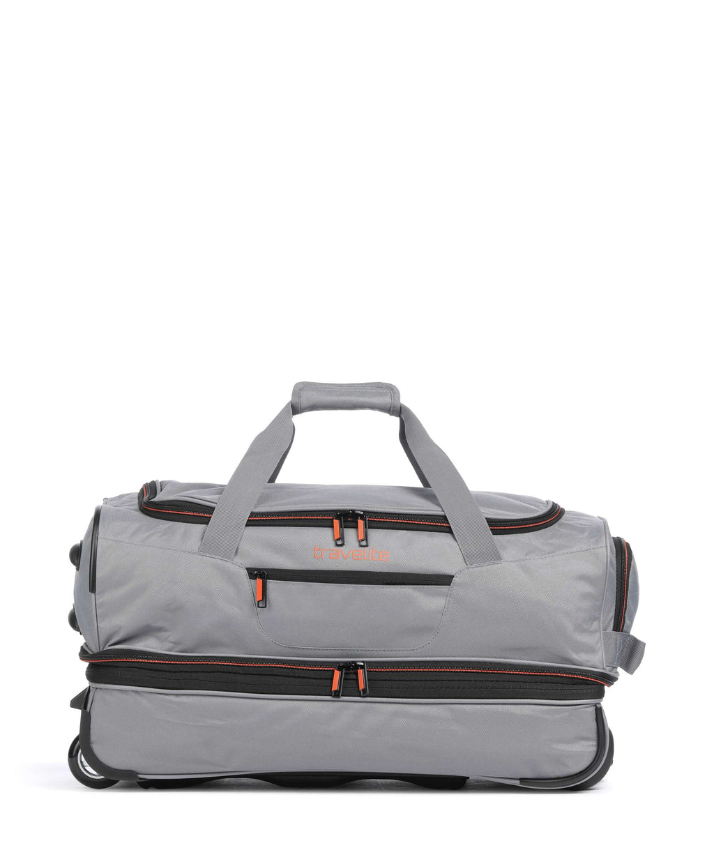Travelite Basics Travel bag with wheels grau