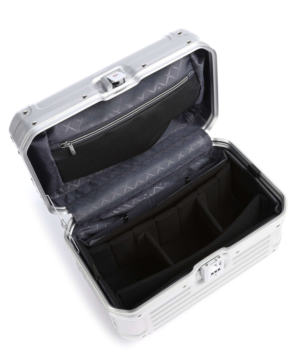 Travelite Next Beauty case silber