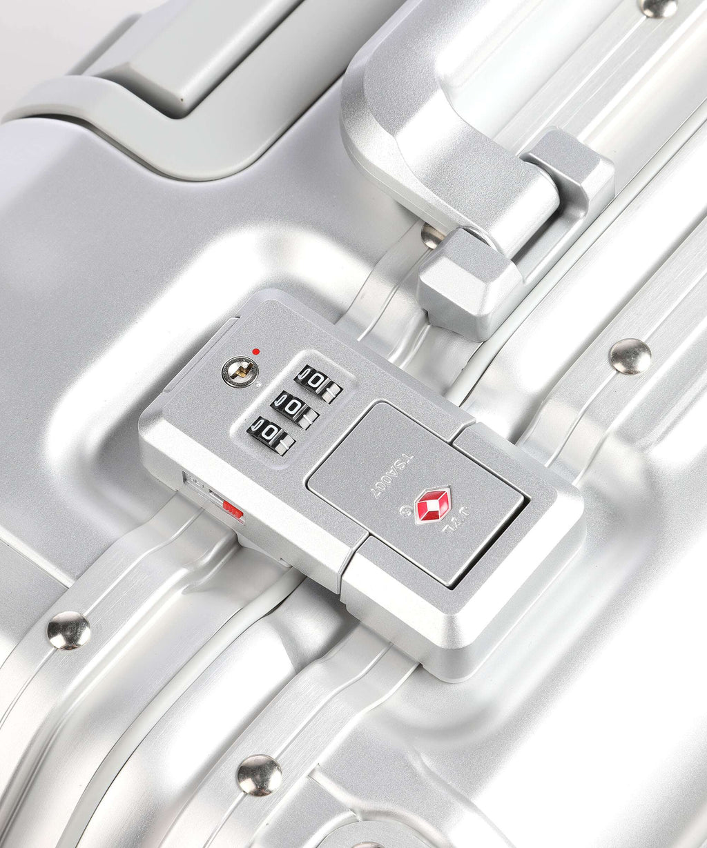 Travelite Next Rolling briefcase silber