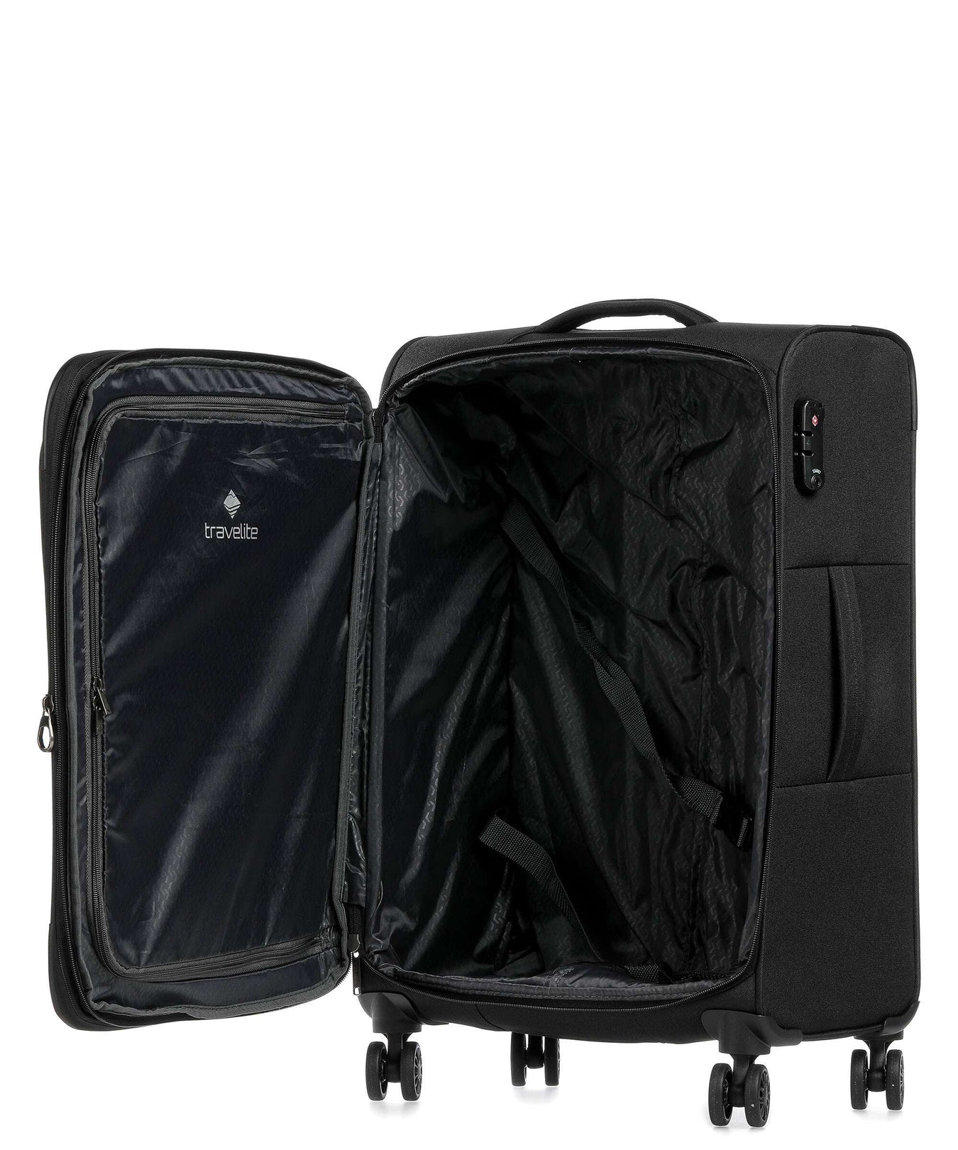 Travelite Chios Suitcase set (4 wheels) schwarz