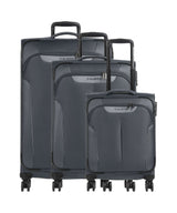 Travelite Croatia Conjunto de carrinhos de 4 rodas anthrazit