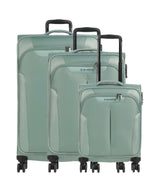 Travelite Croatia Conjunto de carrinhos de 4 rodas mint