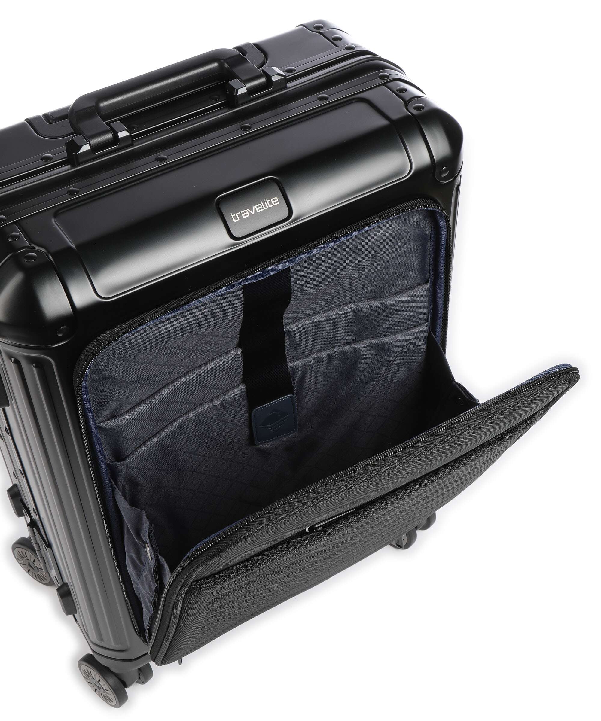Travelite Next Spinner (4 wheels) schwarz