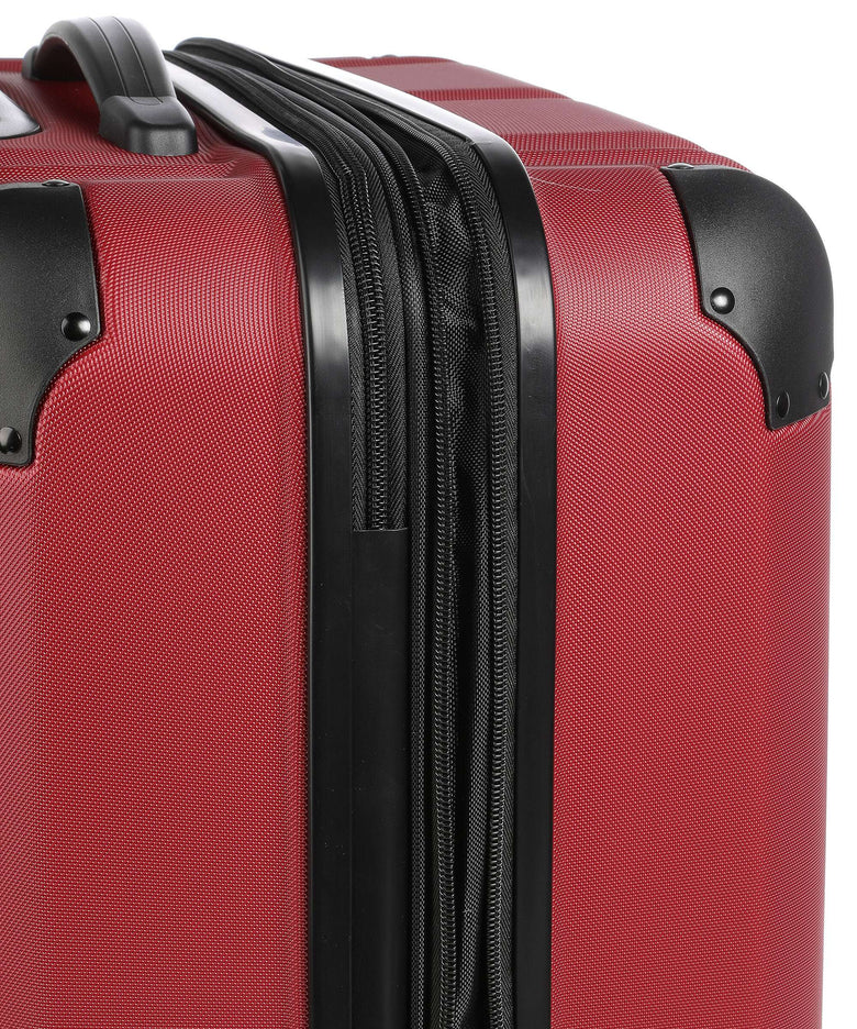 Travelite City Suitcase set (4 wheels) rot