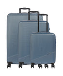 Travelite Bali Suitcase set (4 wheels) blau