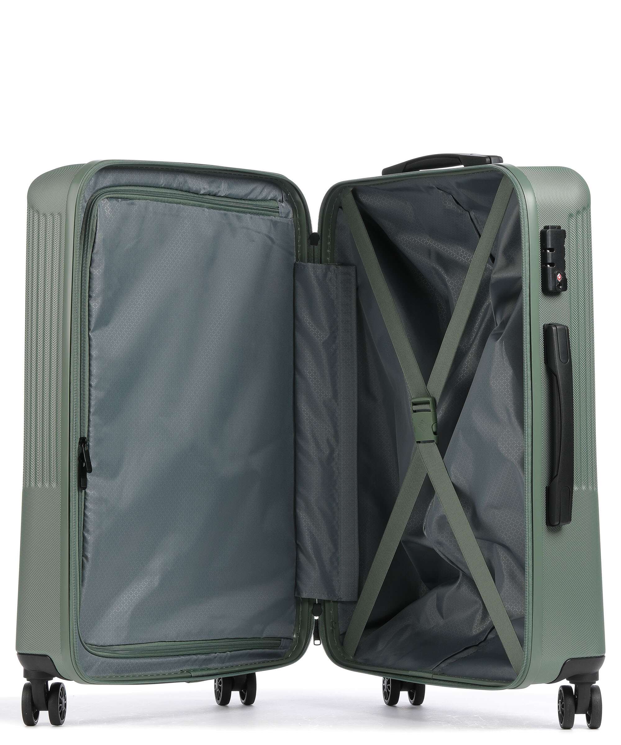 Travelite Bali Spinner (4 wheels) grün