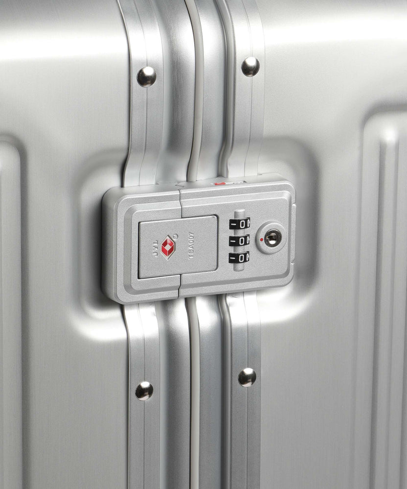 Travelite Next Spinner (4 wheels) silber