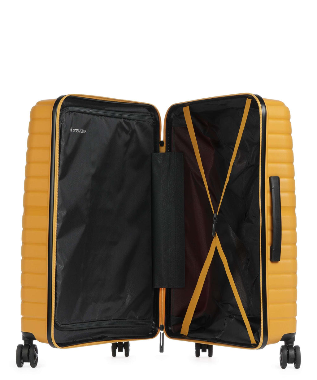 Travelite Trient Suitcase set (4 wheels) gelb