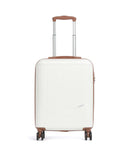 Travelite Bali Carrinho de 4 rodas weiss/cognac