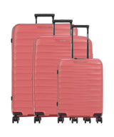 Travelite Mooby Conjunto de carrinhos de 4 rodas rot