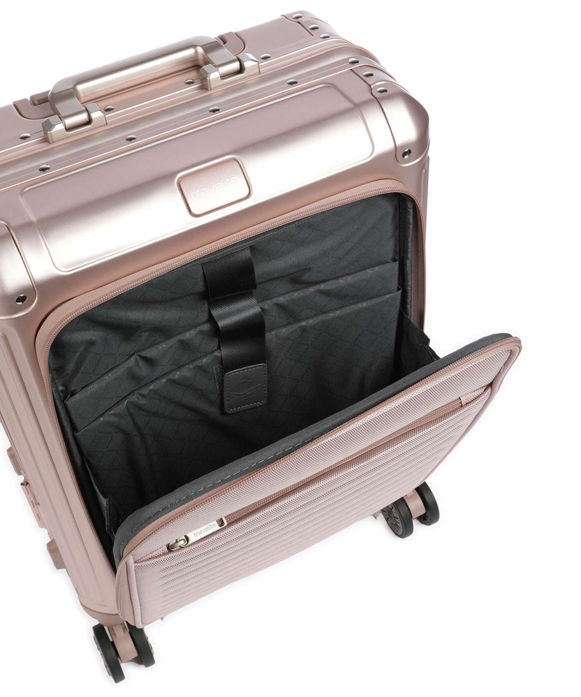 Travelite Next Spinner (4 wheels) rosé