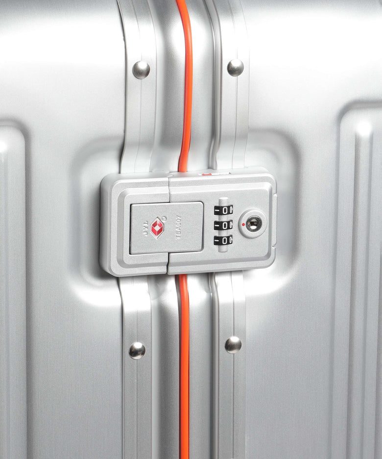 Travelite Next Spinner (4 wheels) silber orange